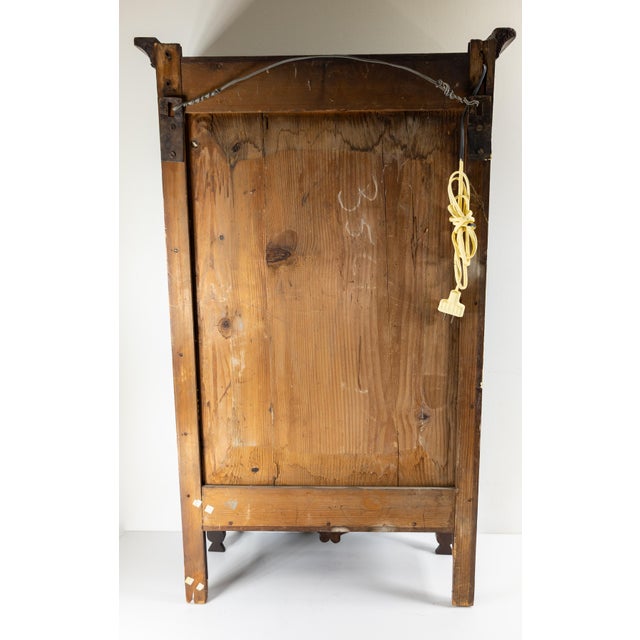 19th Century French Country Provincial Display or Spice Cabinet For Sale - Image 11 of 12