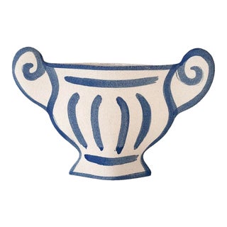 Contemporary Greek Coupe Vase For Sale