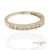 14k 585 Solid Yellow Gold Natural Diamond Band Ring, Size 8 For Sale In New York - Image 6 of 12