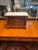 Brass Late 19th Century Miniature French Empire Marble Top Commode For Sale - Image 8 of 10