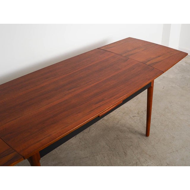Danish Walnut Table, Denmark, 1970s For Sale - Image 16 of 18
