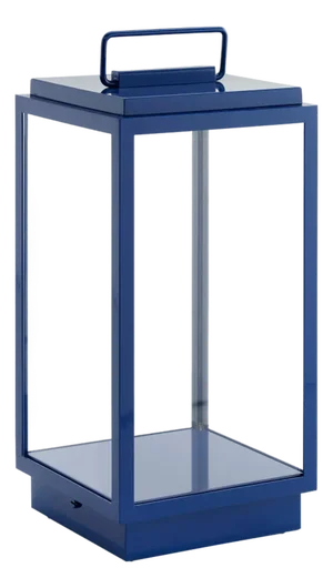 Tekna Blakes Table Lamp in Bronze With Royal Blue Lacquer