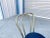 1980s Set of 4 Vintage Hollywood Regency Brass & Royal Blue Velvet Dining Chairs For Sale - Image 14 of 16