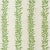 SAMPLE - Schumacher x Marian Mcevoy Tendril Stripe Sisal Wallpaper In Olive For Sale