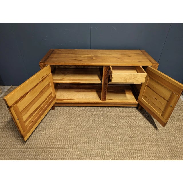 Low Buffet TV Cabinet in Fir For Sale - Image 3 of 7