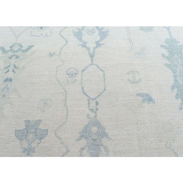 Turkish Oushak Rug 10' x 14'8" #20344 For Sale - Image 4 of 8