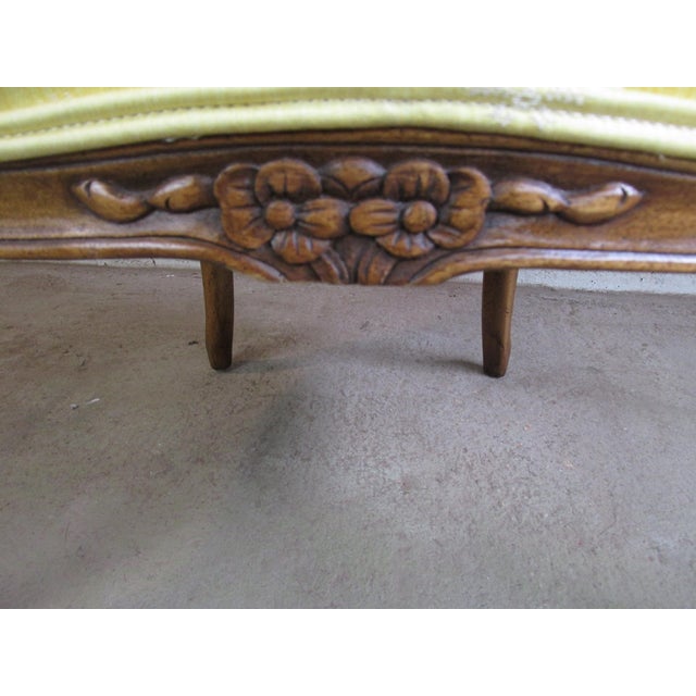 Vintage French Louis XV Style Fauteuils by Hickory Furniture Co., a Pair For Sale - Image 13 of 14