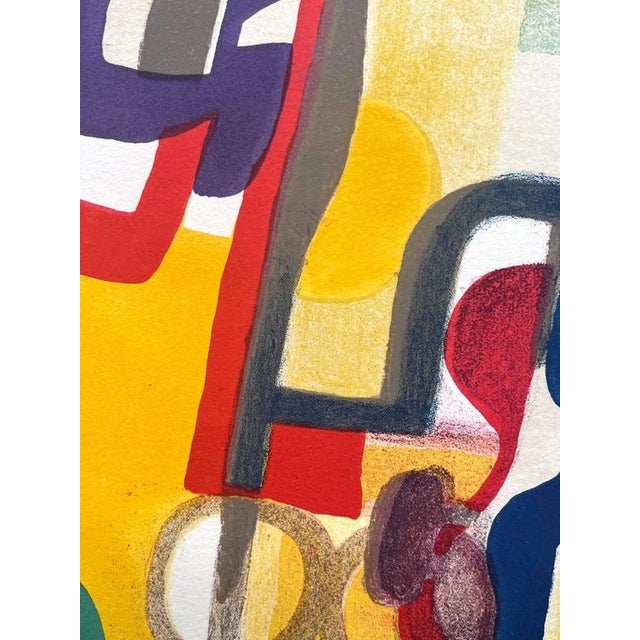 Modern Maurice Estève, Celebration Day, 1952, Lithograph For Sale - Image 3 of 8