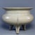 Antique Chinese Guan‑style porcelain tripod censer, once used for royal court. Classic natural crackle glaze, elegant...