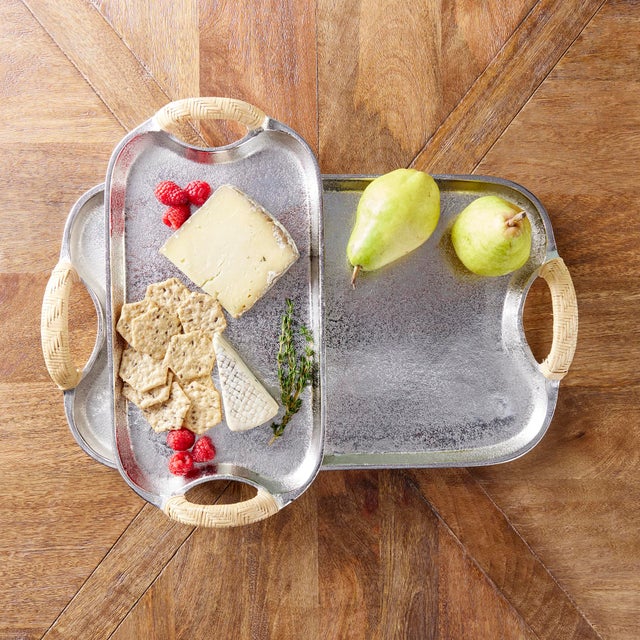 Early 21st Century Helena Decorative Trays, Set Of 2 For Sale - Image 5 of 6
