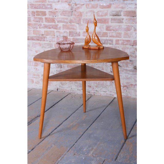 1950s Mid-Century Wooden Table by Český Nábytek-Np Jičín, Czech, 1950s For Sale - Image 5 of 10