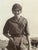 Coastal Vintage 1920s Photo of Woman in Bathing Costume With Lighthouse in Background For Sale - Image 3 of 4