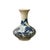 4.5" Chinese Blue White Scenery Flower Graphic Small Porcelain Art Vase For Sale In San Francisco - Image 6 of 12