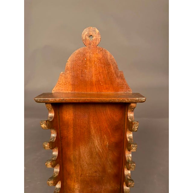 18th Century French Country Walnut Knife Holder With Drawer, Circa 1790 For Sale - Image 9 of 13