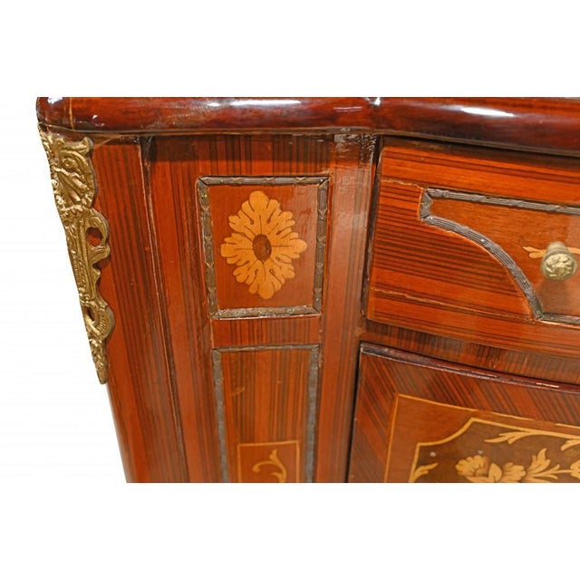 French Empire Marquetry Inlay Cabinets, Set of 2 For Sale - Image 11 of 12