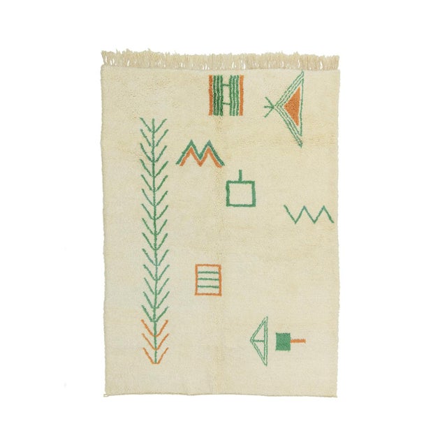 Hand-Knotted Wool Rug by Azele Studio For Sale - Image 15 of 15