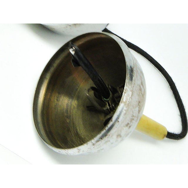 1950s Mid-Century Glass Pendant Lamp, 1950s For Sale - Image 5 of 9