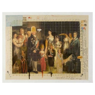 Enrico Pambianchi, Little Monarchs Grow Up, Mixed Media on Canvas For Sale
