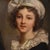 Late 19th Century Oval Portrait of Young Woman, Oil on Cardboard, 1878, Framed For Sale - Image 5 of 10