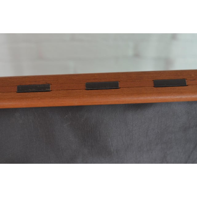 Brown Vintage Danish Teak Newspaper Rack, 1960s For Sale - Image 8 of 14