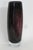 This is a charming sculptural glass vase presents a stunning deep purple color with a clear glass bubbled bottom. This...
