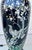 Metal Late 19th Century Huge Meiji Japanese Cloisonné Black Ground Bird & Blossom Tall Table Lamp 40" For Sale - Image 7 of 18