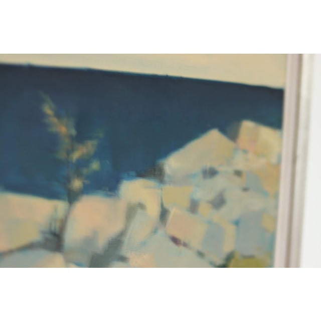 Arne Aspelin, Coastal Landscape, 1950s, Oil on Canvas, Framed For Sale - Image 6 of 18