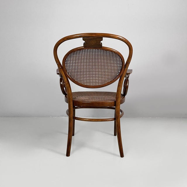 1930s Austrian Armchair from Jacob & Josef Kohn, 1930s For Sale - Image 5 of 15