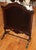 Traditional 1920's Mahogany Paint Decorated Regency Style Fireplace Screen For Sale - Image 3 of 12
