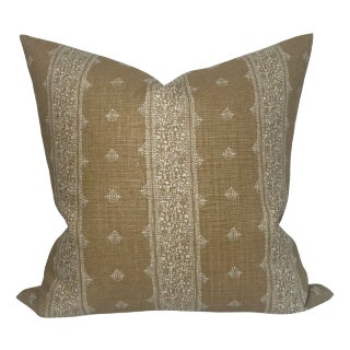 Fez Pillow Cover in Bronze, 20x20 Pillow For Sale