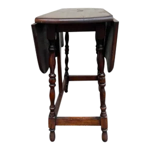 Early 20th Century Antique Pine Drop Leaf Table