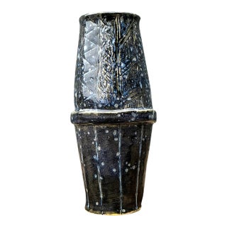 Vintage Original Studio Pottery Vase For Sale