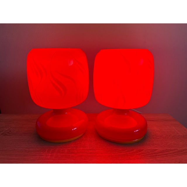 Table Lamps by Štěpán Tabery, Czechoslovakia, 1970s, Set of 2 For Sale - Image 5 of 6