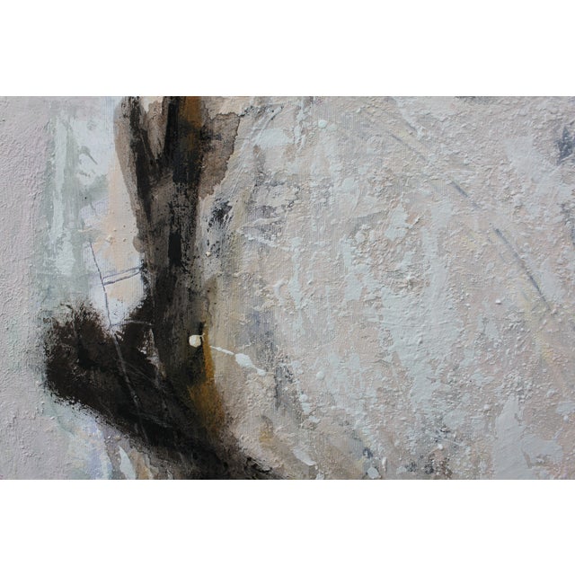 Early 21st Century Natalia Vypritskaia, Membrane, 2026, Textured Paste on Canvas For Sale - Image 5 of 9