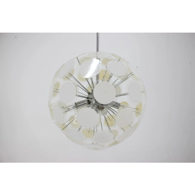 Mid-Century Sputnik Atomic Chandelier, Italy, 1970s For Sale - Image 4 of 10
