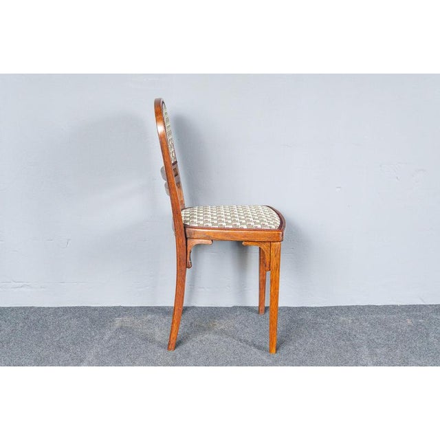 Art Nouveau No. 715 Chair by Gustav Siegel for J.&J. Kohn, Vienna, Austria, Early 20th Century For Sale - Image 5 of 18