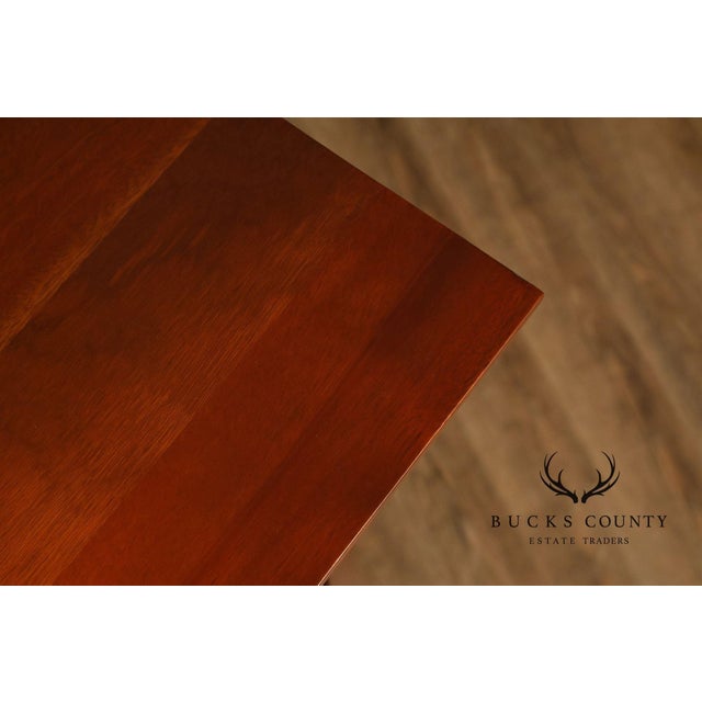 Stickley Georgian Style Banded Mahogany Tall Chest For Sale - Image 9 of 18