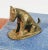 Bronze Vintage Asian Bronze Dog Fox Scroll Weight Holder For Sale - Image 8 of 10