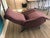 Reclining Chair in Purple Velvet, 1970s For Sale - Image 9 of 14