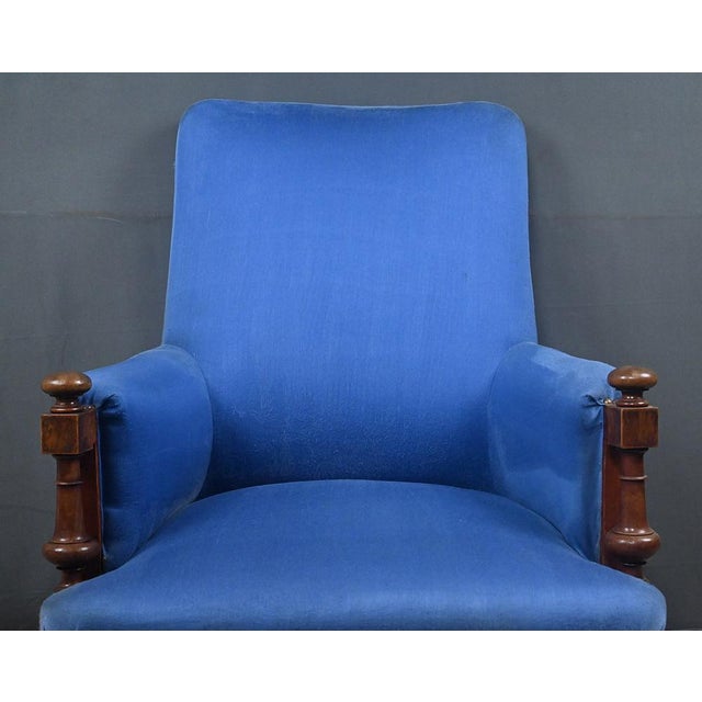 Walnut Bergère Armchair, Early 20th Century For Sale - Image 6 of 16