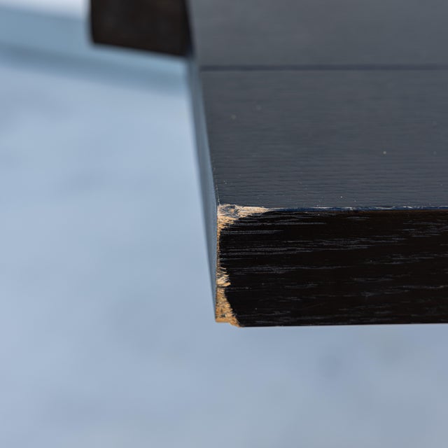 Charlotte Perriand Ventaglio Table for Cassina, Black-Stained Oak, No. 171 For Sale - Image 13 of 17