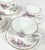Cherry Blossom Teacups and Saucers- Set of Eight For Sale - Image 4 of 12