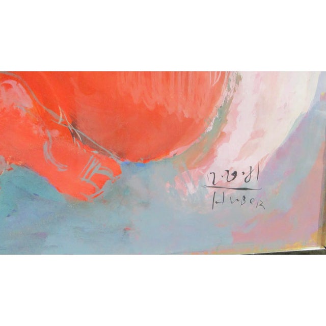 Figurative 1981 Fauvist Style Figurative Male Nude Watercolor Paintings, Framed - a Pair For Sale - Image 3 of 12