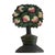 Early 20th Century Vintage Fruit Apple Tree Painted French Cast Iron Doorstop For Sale - Image 5 of 9