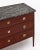 Louis XVI Mahogany Chest, Antique French, Gray Marble, Circa 1820 For Sale - Image 4 of 10