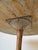 Vintage Tulip Metal Base Dining Table With Italian Travertine Top – Outdoor For Sale In Miami - Image 6 of 12