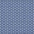 Modern Sample - Schumacher X Studio Bon Queen B Fabric in Navy For Sale - Image 3 of 3