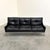 Bauhaus Mid-Century Bauhaus Style Leather 3-Seater Sofa by Roland Rainer, 1960s For Sale - Image 3 of 15