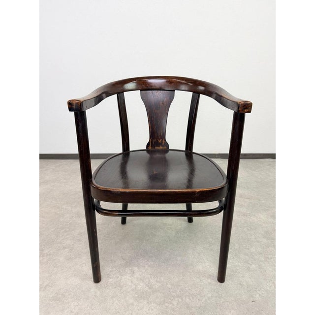 Thonet Bentwood Model A 967-F Armchairs by Emanuel von Seidl for Thonet, 1920, Set of 2 For Sale - Image 4 of 13