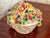 Vintage Italian Capodimonte Porcelain Flower Basket Box With Applied Roses For Sale - Image 6 of 11